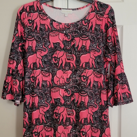 Simply Southern Elephant Dress with Pockets, Size S - Picture 3 of 9